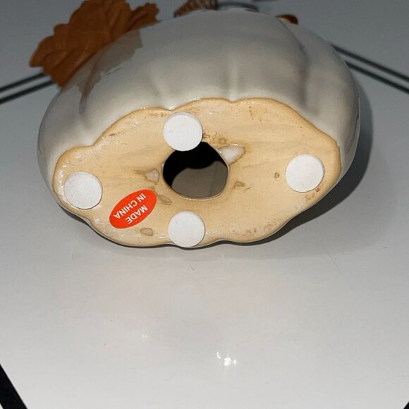 Kirkland's~Pumpkin~Ceramic Cozy Fall~Halloween~Thanksgiving Decor - Picture 2 of 7